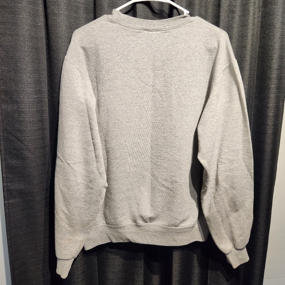 CHAMPION ST. JOHNS  UNIVERSITY MENS CREW NECK SWEAT SHIRT GRAY Medium - Picture 5 of 5